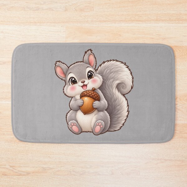 Item preview, Kawaii Woodland Gray Squirrel designed and sold by Krys-Designs.