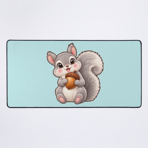 Item preview, Kawaii Woodland Gray Squirrel designed and sold by Krys-Designs.