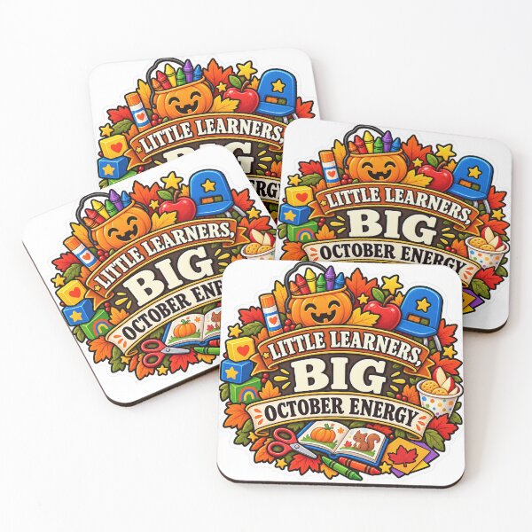 Item preview, Little Learners Big October Energy Teacher designed and sold by supertae.