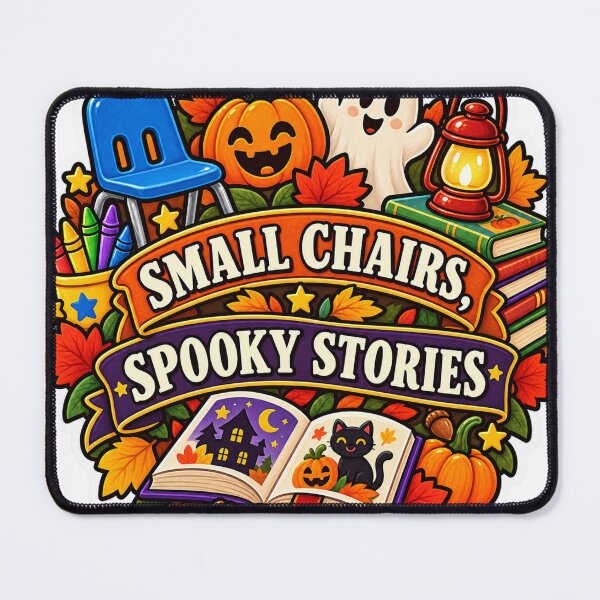 Item preview, Small Chairs Spooky Stories Preschool designed and sold by supertae.