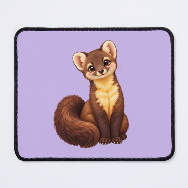 Item preview, Kawaii Woodland Pine Marten designed and sold by Krys-Designs.