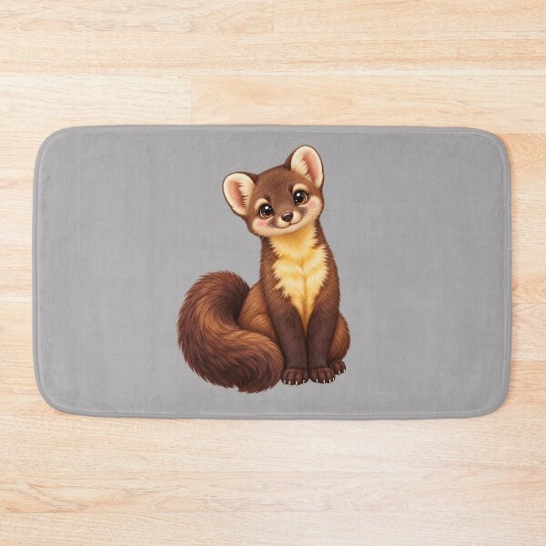 Item preview, Kawaii Woodland Pine Marten designed and sold by Krys-Designs.