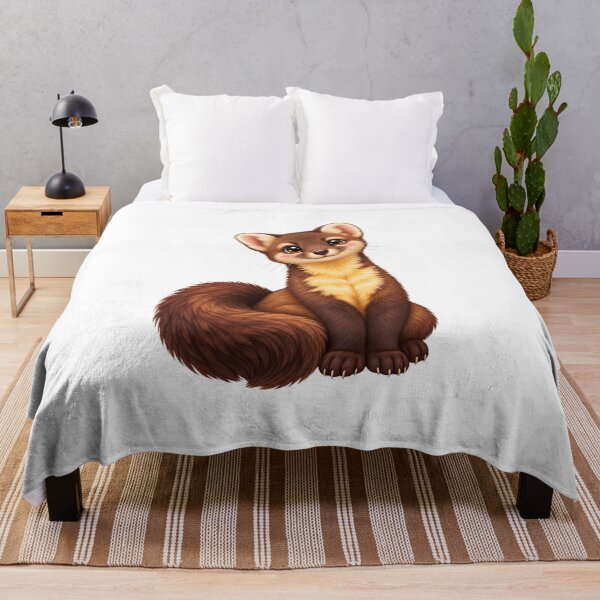 Item preview, Kawaii Woodland Pine Marten designed and sold by Krys-Designs.