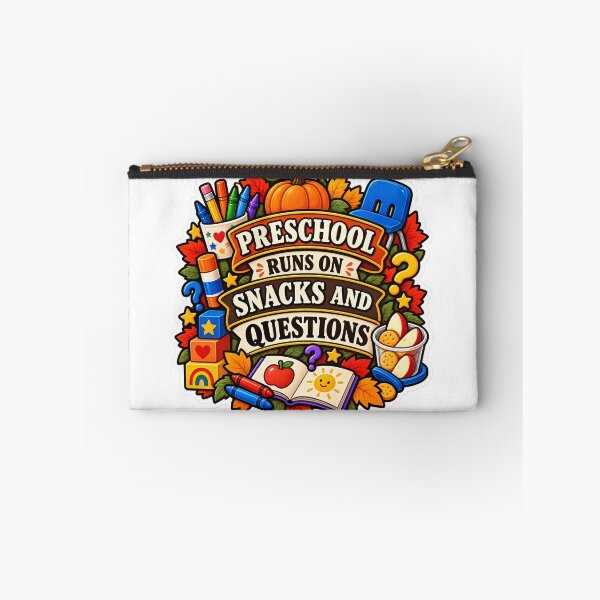 Item preview, Preschool Runs on Snacks and Questions designed and sold by supertae.