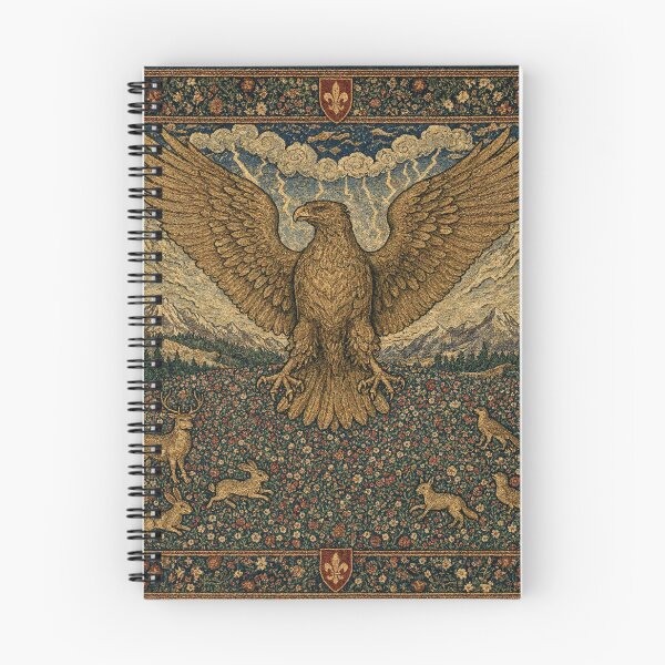 Item preview, Thunderbird cryptid - Medieval tapestry style designed and sold by Vintage Designs +.