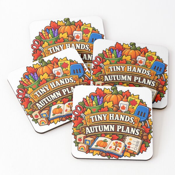 Item preview, Tiny Hands Autumn Plans Preschool Teacher designed and sold by supertae.