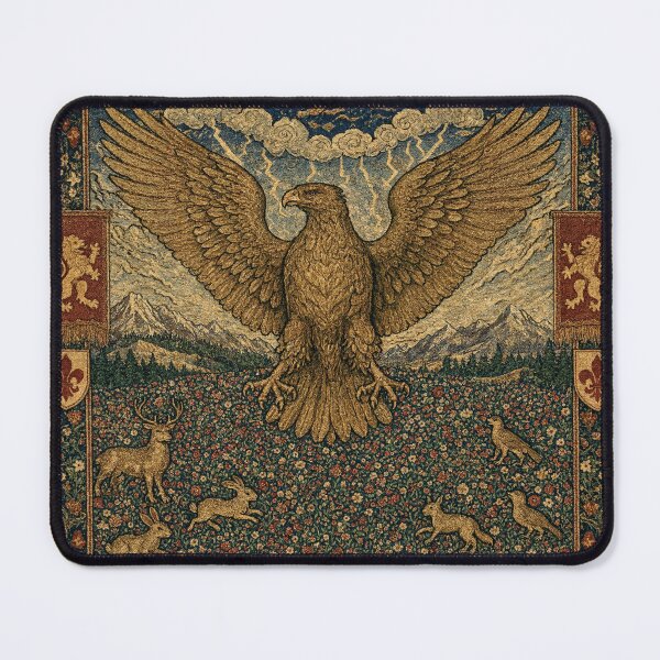 Item preview, Thunderbird cryptid - Medieval tapestry style designed and sold by Vintage Designs +.