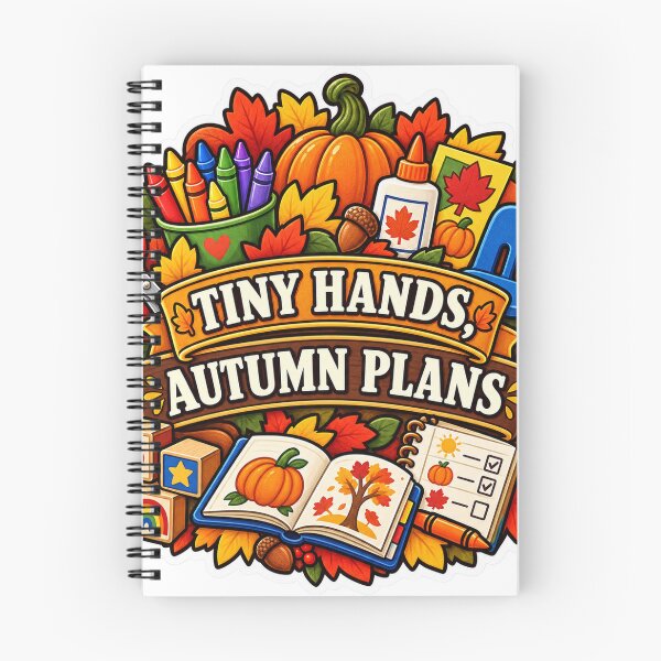 Item preview, Tiny Hands Autumn Plans Preschool Teacher designed and sold by supertae.