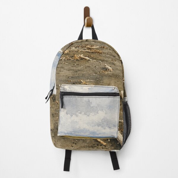 Item preview, Stormy Ocean Beach Digital Watercolor designed and sold by SlavaArt.
