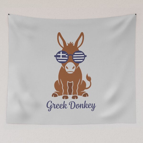 Item preview, Funny Greek Donkey Flag Sunglasses Souvenir designed and sold by MavtM.