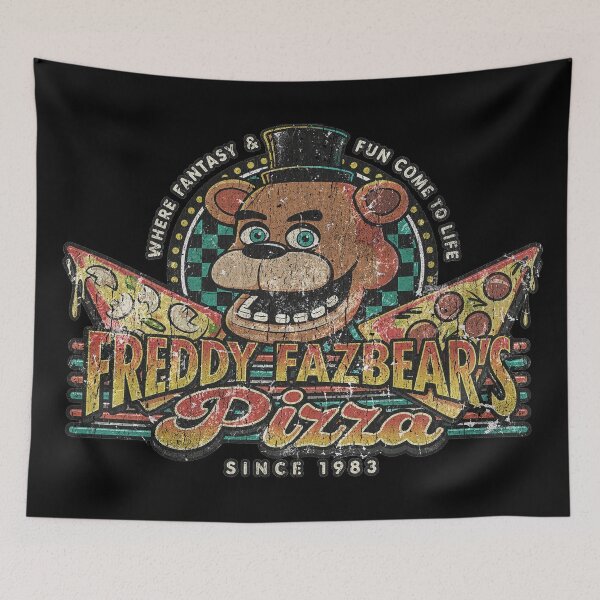 Item preview, Freddy Fazbear’s Pizza 1983 designed and sold by skyprosun.