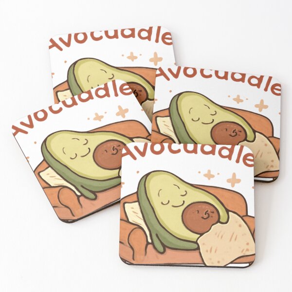 Item preview, Avocuddle - Cute Sleepy Avocado on Sofa designed and sold by Moonwood Atelier .