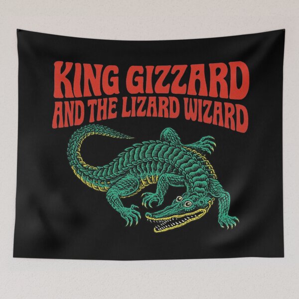Item preview, King Gizzard and the Lizard Wizard - Evil Death Roll  designed and sold by Q Art & Design .