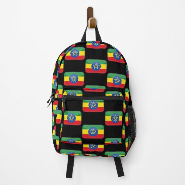 Item preview, Ethiopian Waving Flag Ethiopian Pride Design designed and sold by yazdogs.