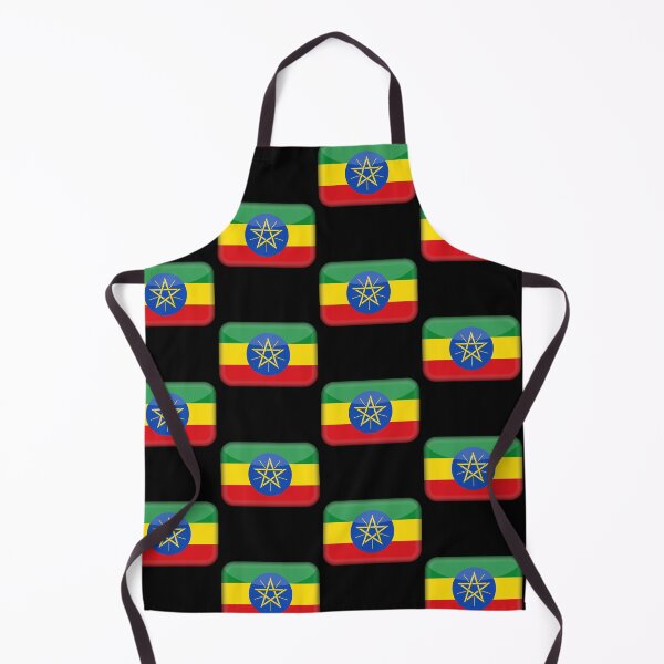 Item preview, Ethiopian Waving Flag Ethiopian Pride Design designed and sold by yazdogs.