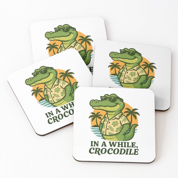 Item preview, Funny Crocodile Vacation Hawaiian Shirt Summer Humor designed and sold by sazuii.
