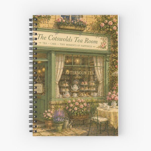 Item preview, Cotswolds Summer Tea Room designed and sold by BiinJiin.