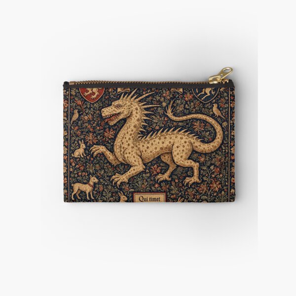 Item preview, Chupacabra cryptid - Medieval tapestry style designed and sold by Vintage Designs +.