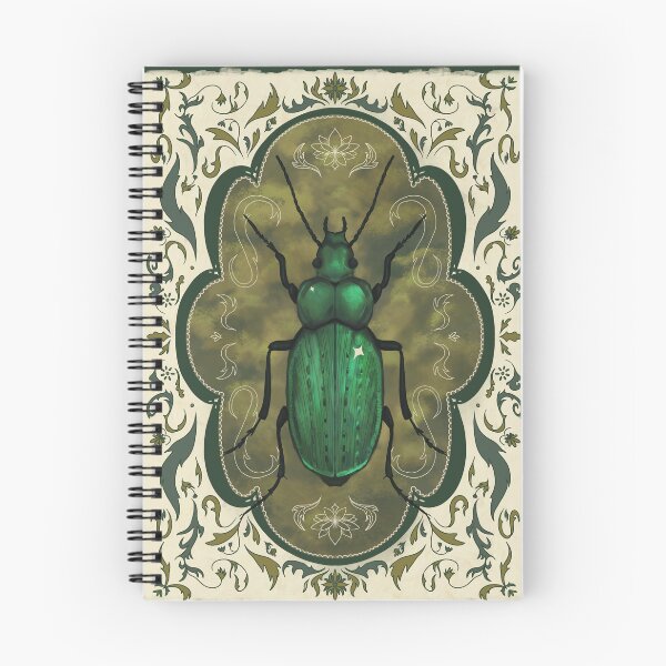 Item preview, Necklace Ground Beetle Illustration designed and sold by chrsed.