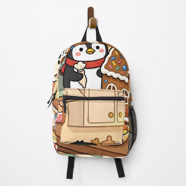 Item preview, Cute Polar Bear Penguin Gingerbread House Christmas designed and sold by Herodestroyer.