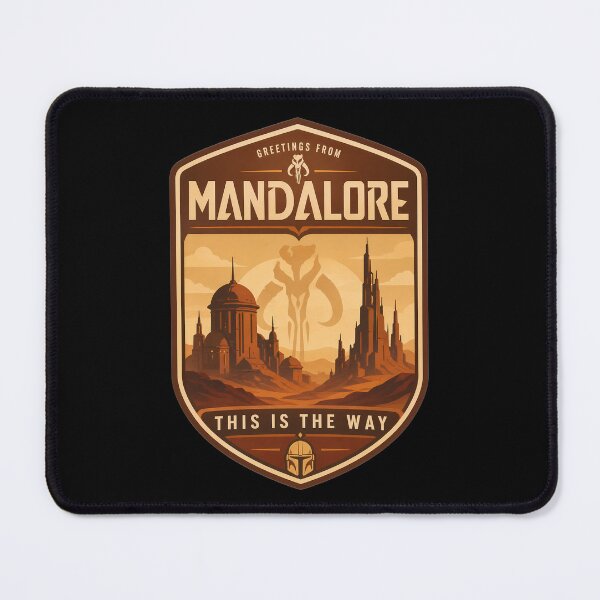Item preview, Greetings from Mandalore designed and sold by FrontierCosmic.