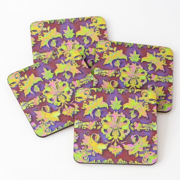 Item preview, Shimmering floral ornamentation designed and sold by Sigtrix.