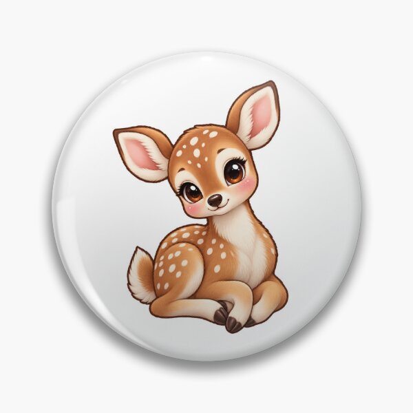 Item preview, Kawaii Woodland Spotted Fawn designed and sold by Krys-Designs.
