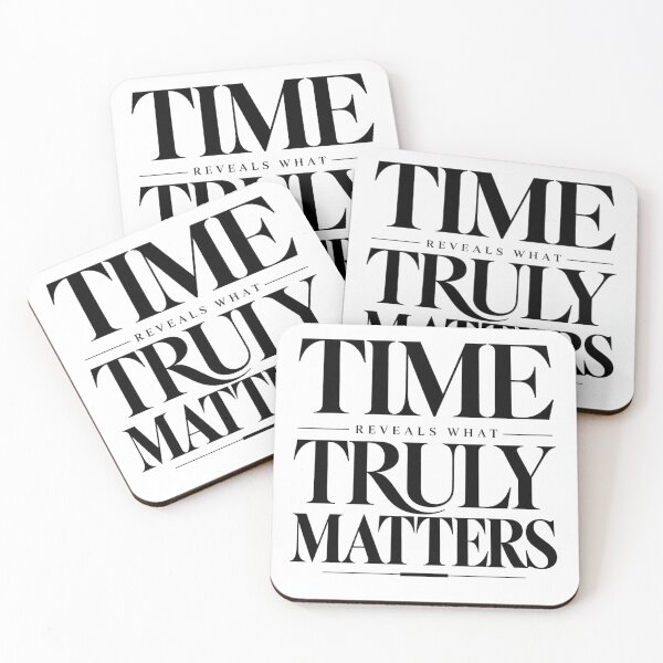 Item preview, Time Reveals What Truly Matters designed and sold by bolaAura.