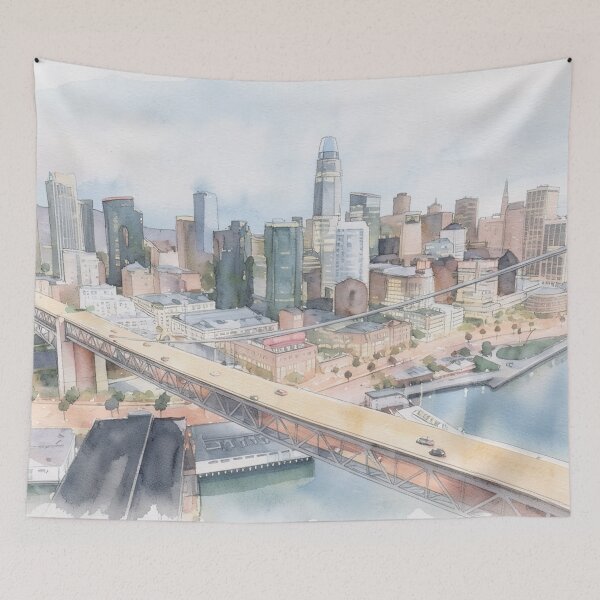 Item preview, Across the Waterfront designed and sold by RdeB.