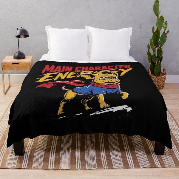 Item preview, Main Character Energy Superhero Frenchie - Funny Comic Dog Lover Art designed and sold by Animer-art1.