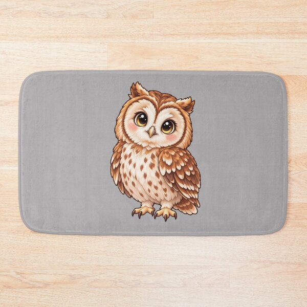 Item preview, Kawaii Woodland Tawny Owl designed and sold by Krys-Designs.