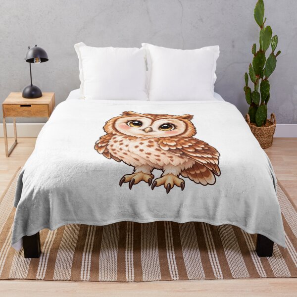 Item preview, Kawaii Woodland Tawny Owl designed and sold by Krys-Designs.