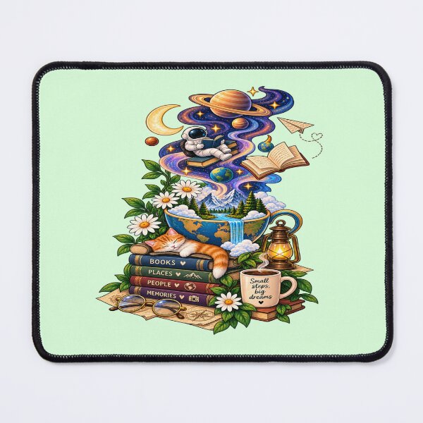 Item preview, Cosmic Book Explorer – Magical Space, Books & Adventure Aesthetic designed and sold by KenjiSano.