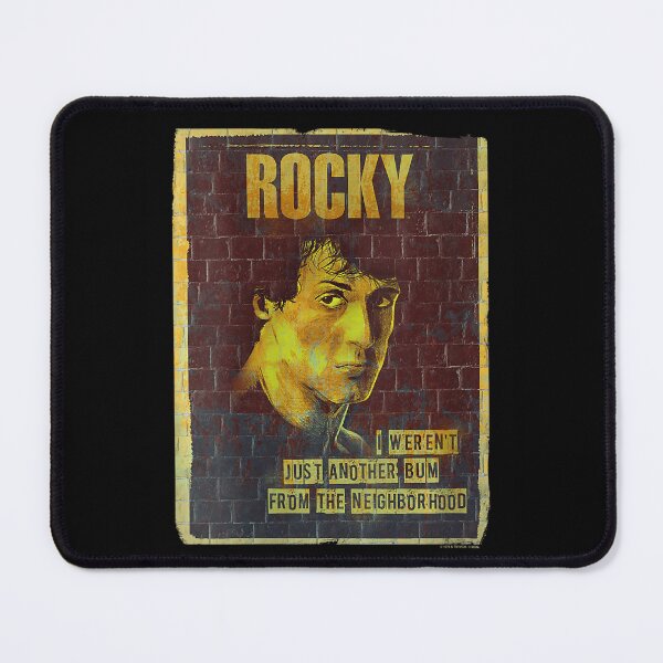Item preview, Rocky I Weren't Just Another Bum Design designed and sold by FernMary.