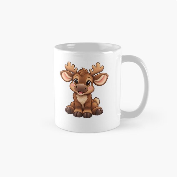 Item preview, Kawaii Woodland Young Moose designed and sold by Krys-Designs.