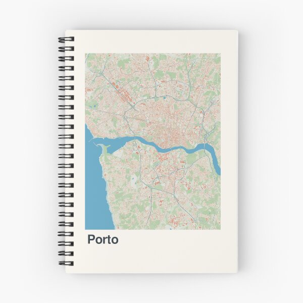 Item preview, Porto Minimalistic Map Art designed and sold by MapsNerd.