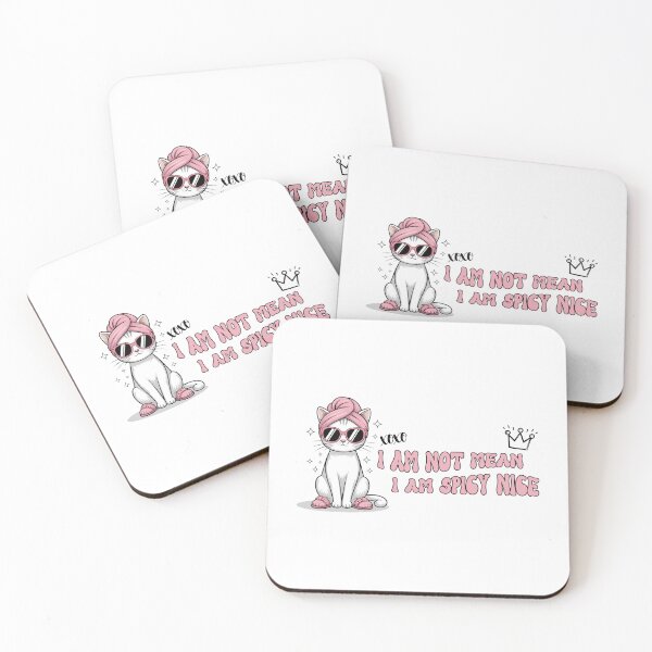 Item preview, Cute Cat Spicy Nice Funny Quote designed and sold by sazuii.