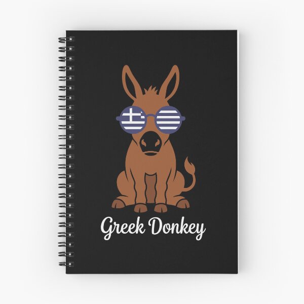 Item preview, Ironic Greek Donkey Summer Vacation designed and sold by MavtM.