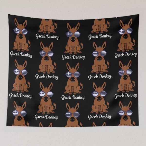 Item preview, Ironic Greek Donkey Summer Vacation designed and sold by MavtM.