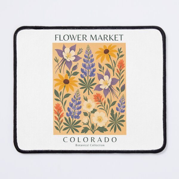 Item preview, Colorado - Flower Market designed and sold by StudioRedKoala.