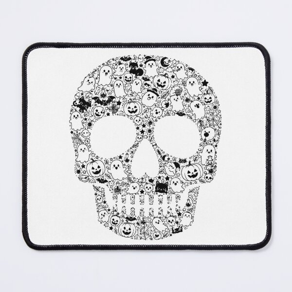 Item preview, HALLOWEEN DOODLE COLLECTION - SKULL designed and sold by WheelieGdArt.