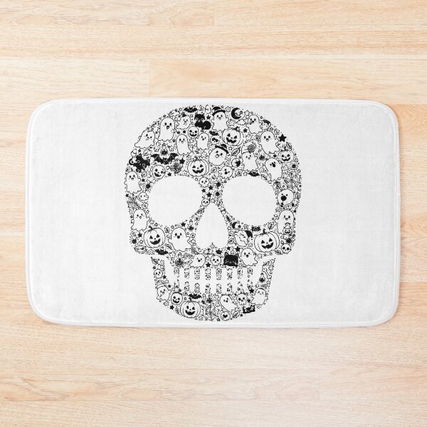 Item preview, HALLOWEEN DOODLE COLLECTION - SKULL designed and sold by WheelieGdArt.