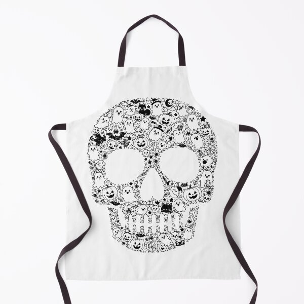 Item preview, HALLOWEEN DOODLE COLLECTION - SKULL designed and sold by WheelieGdArt.