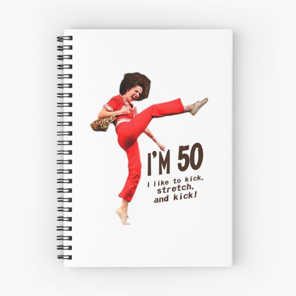 Item preview, Sally Omalley - I'm 50 i like to kick, streth, and kick! Vintage Style designed and sold by SilviCarry.
