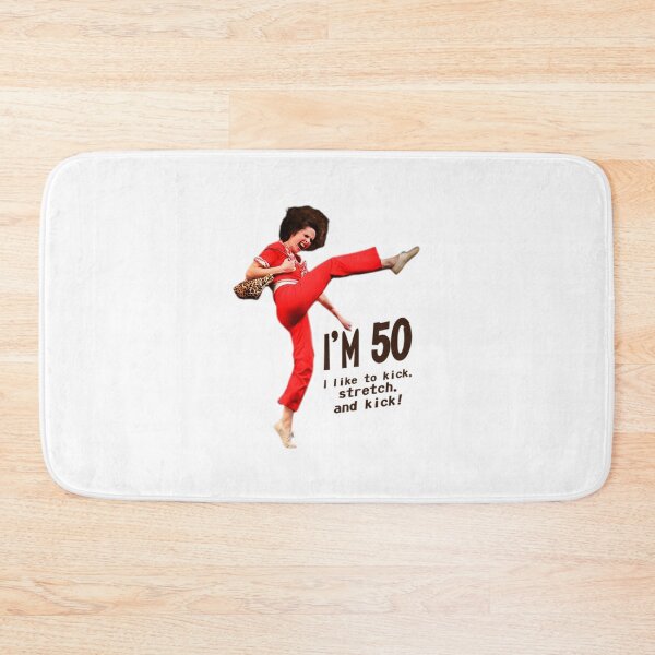 Item preview, Sally Omalley - I'm 50 i like to kick, streth, and kick! Vintage Style designed and sold by SilviCarry.