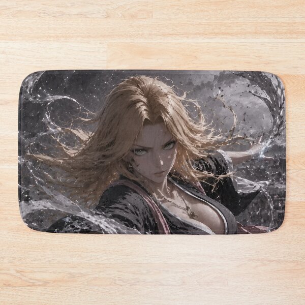 Item preview, Rangiku Matsumoto Water Warrior – Bleach Anime Samurai Fan Art designed and sold by Dyan4.