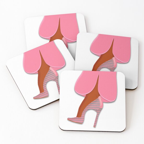 Item preview, Pink trouser and colorful high heel shoe-Transparent Background  designed and sold by Yamy Morrell Art and Design.