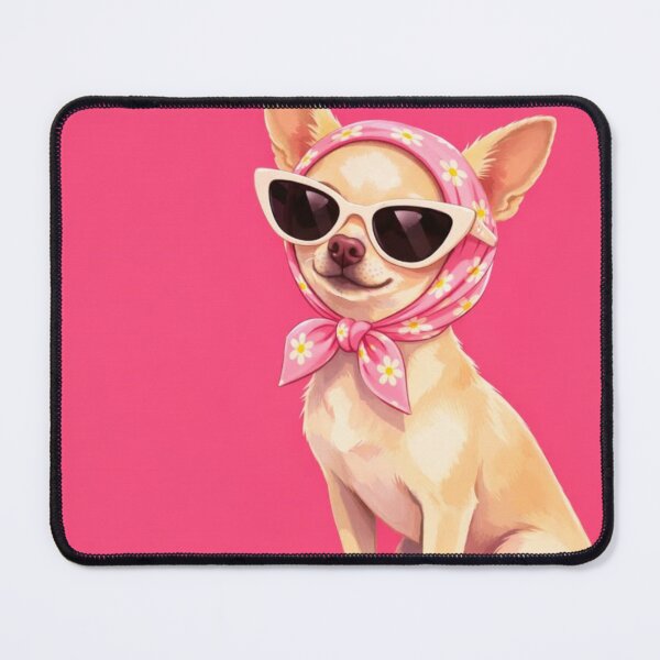 Item preview, Cute Chihuahua Dog Retro Sunglasses Pink Aesthetic designed and sold by cezzarie.