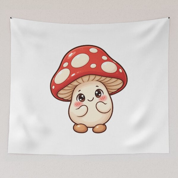 Item preview, Kawaii Woodland Mushroom designed and sold by Krys-Designs.