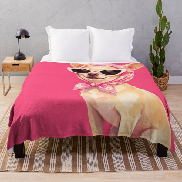 Item preview, Cute Chihuahua Dog Retro Sunglasses Pink Aesthetic designed and sold by cezzarie.